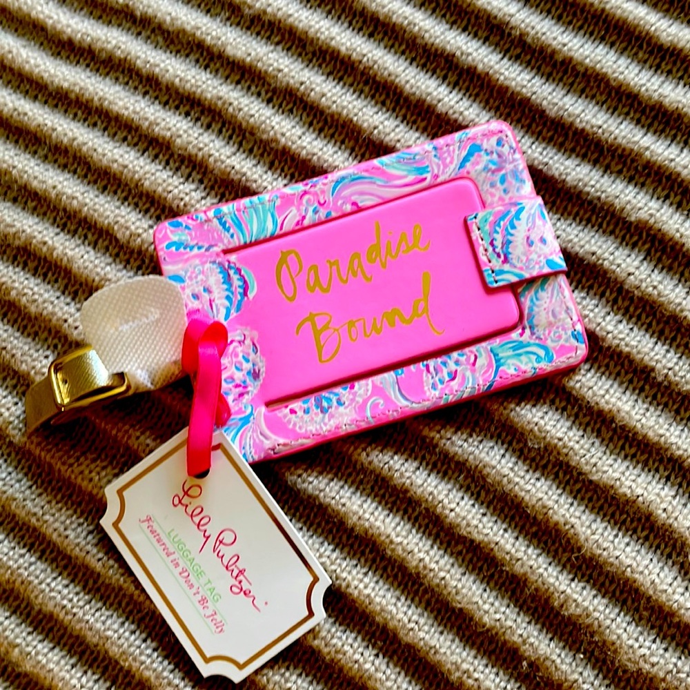 Lily Pulitzer Luggage Tag, NWT